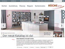 Tablet Screenshot of kueche-co.de